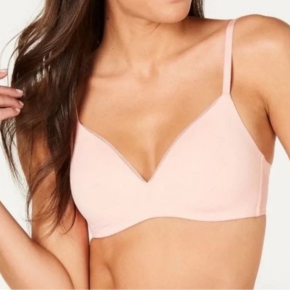 Calvin Klein Perfectly Fit Lightly Lined‎ Wire free | Wireless Lounge Bra Sz L - Picture 1 of 12